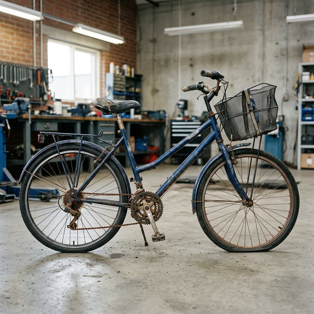 修复再售巡查自行车