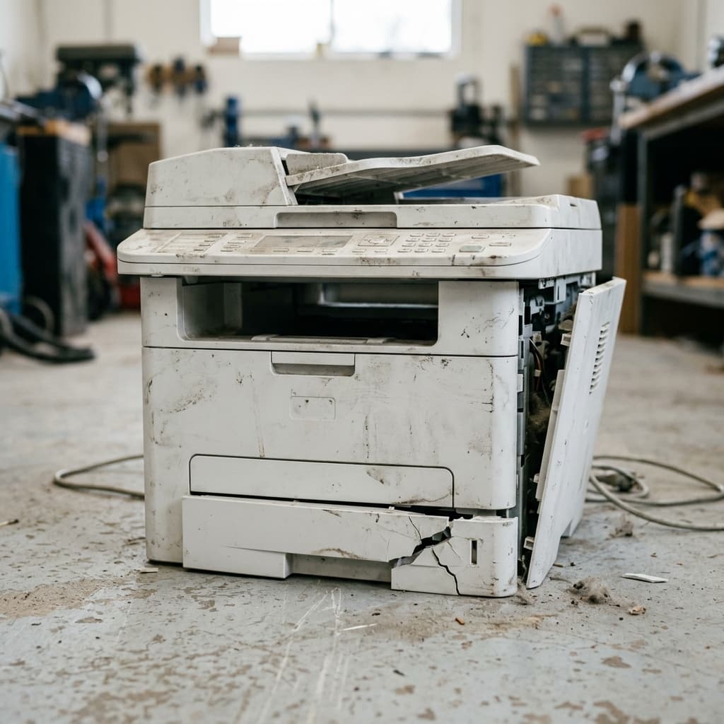 修复再售窗口打印机